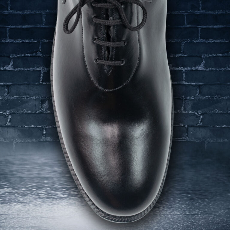 Dehner Patrol Wide Calf 16 Inch Bal Laced Black Top Toe